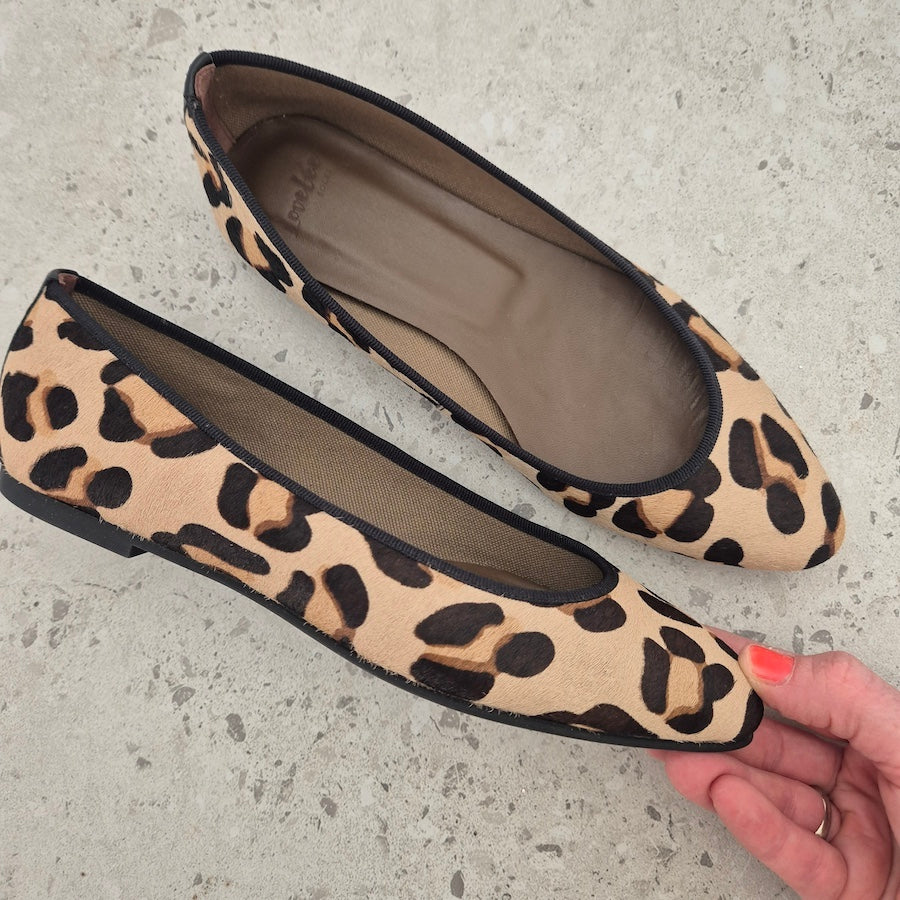 SAMPLE - Ballet Flat | Leopard Print | Size 37
