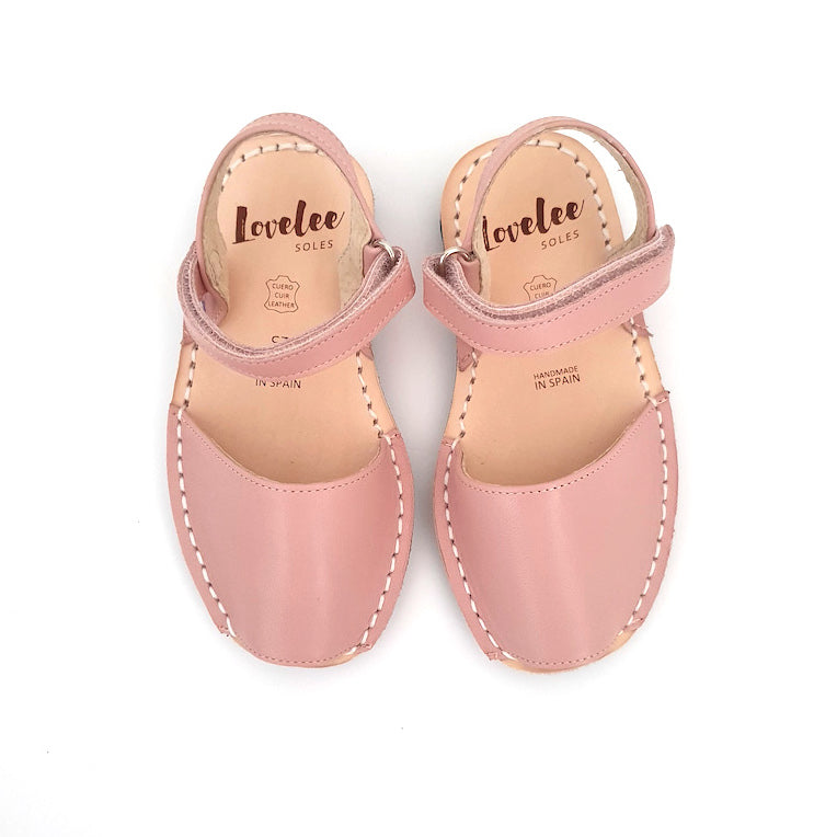 Avarca's Kids Sandals Blush Pink | Lil Lovelee's